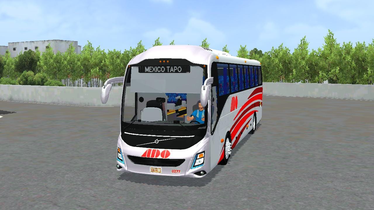 Download MOD BUSSID Bus Volvo 9800 4×2 Oleh Hanzoo Mod