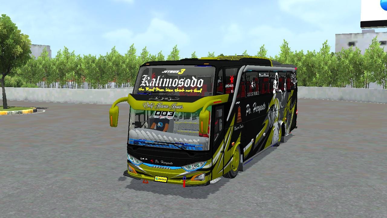 Download MOD BUSSID JB 3+ V DeeShadow Oleh Ade Iskandar