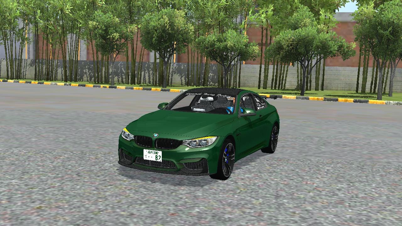 Download MOD BUSSID BMW M4 Japan Tuning Oleh Hanzoo Mod