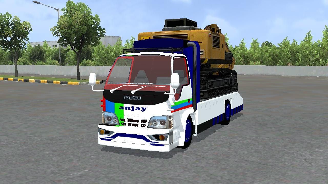 Download MOD BUSSID NKR TOWING Oleh MSP