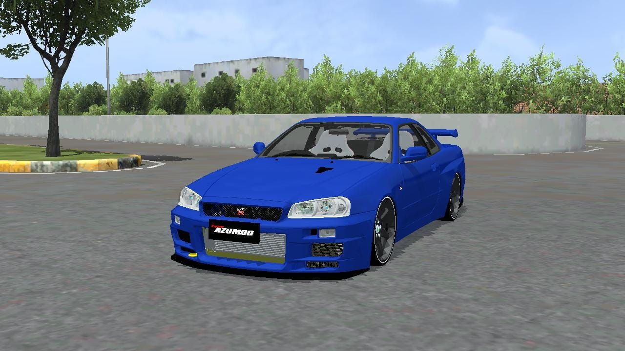 Download MOD BUSSID Nissan Skyline R34 Oleh Evegeny Belgorodsky