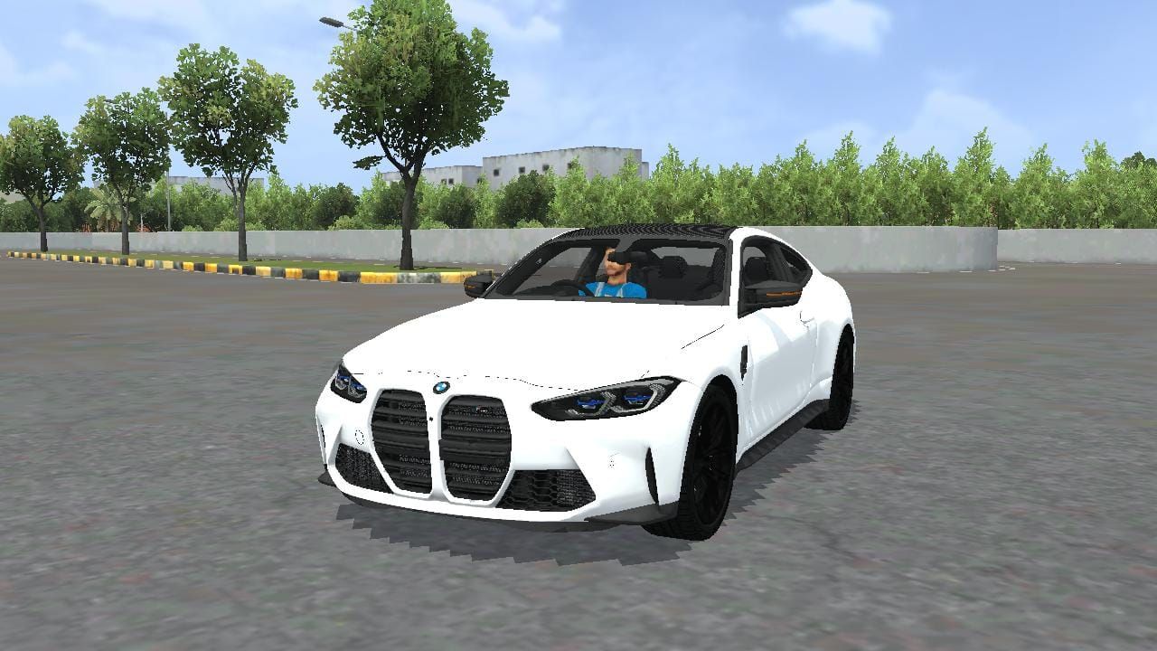 Download MOD BUSSID BMW M4 2023 Oleh Hanzoo Mod