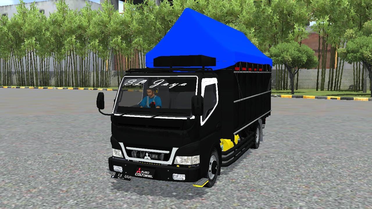 Download MOD BUSSID CANTER HEREX SL JAYA Oleh BUDESIGN X RWA X ROHID