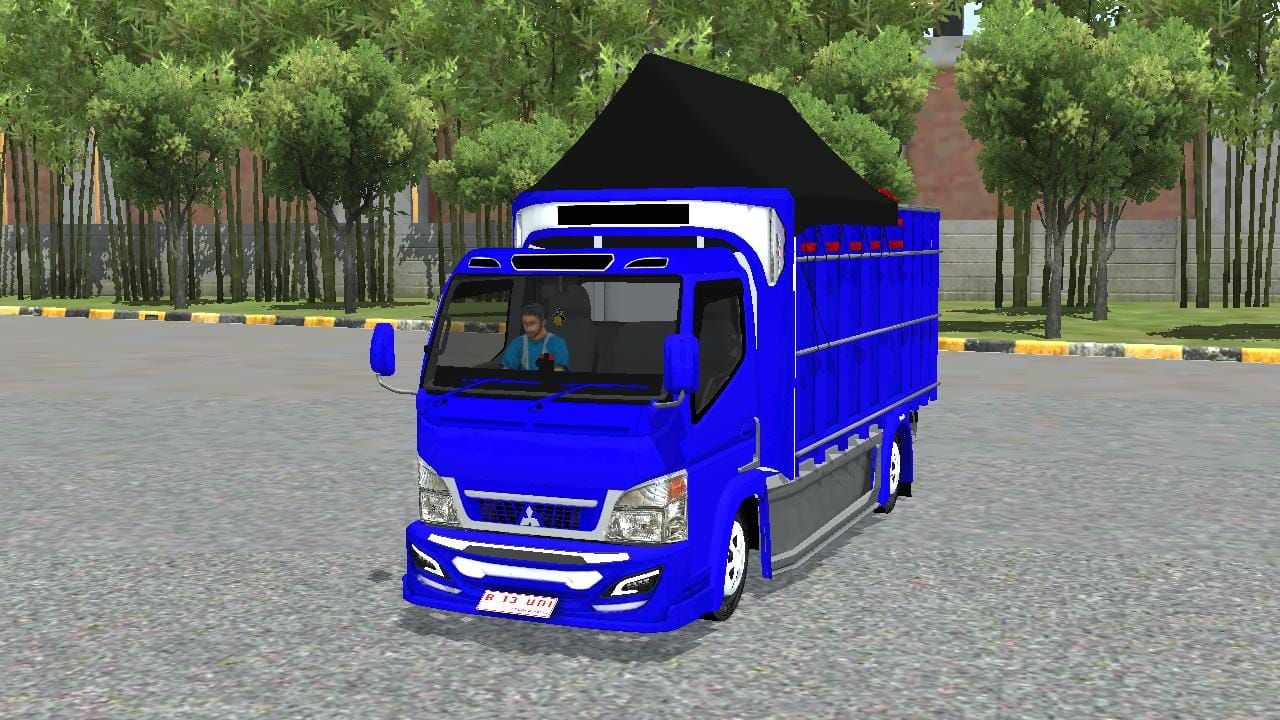 Download MOD BUSSID CANTER MY FRIEND BKJ BUDESIGN