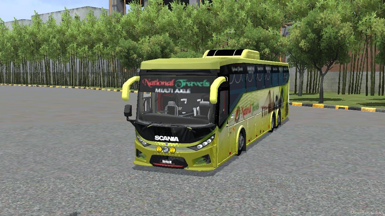 Download MOD BUSSID SKS Scania K410 Multiaxle Oleh Fahim Auvro